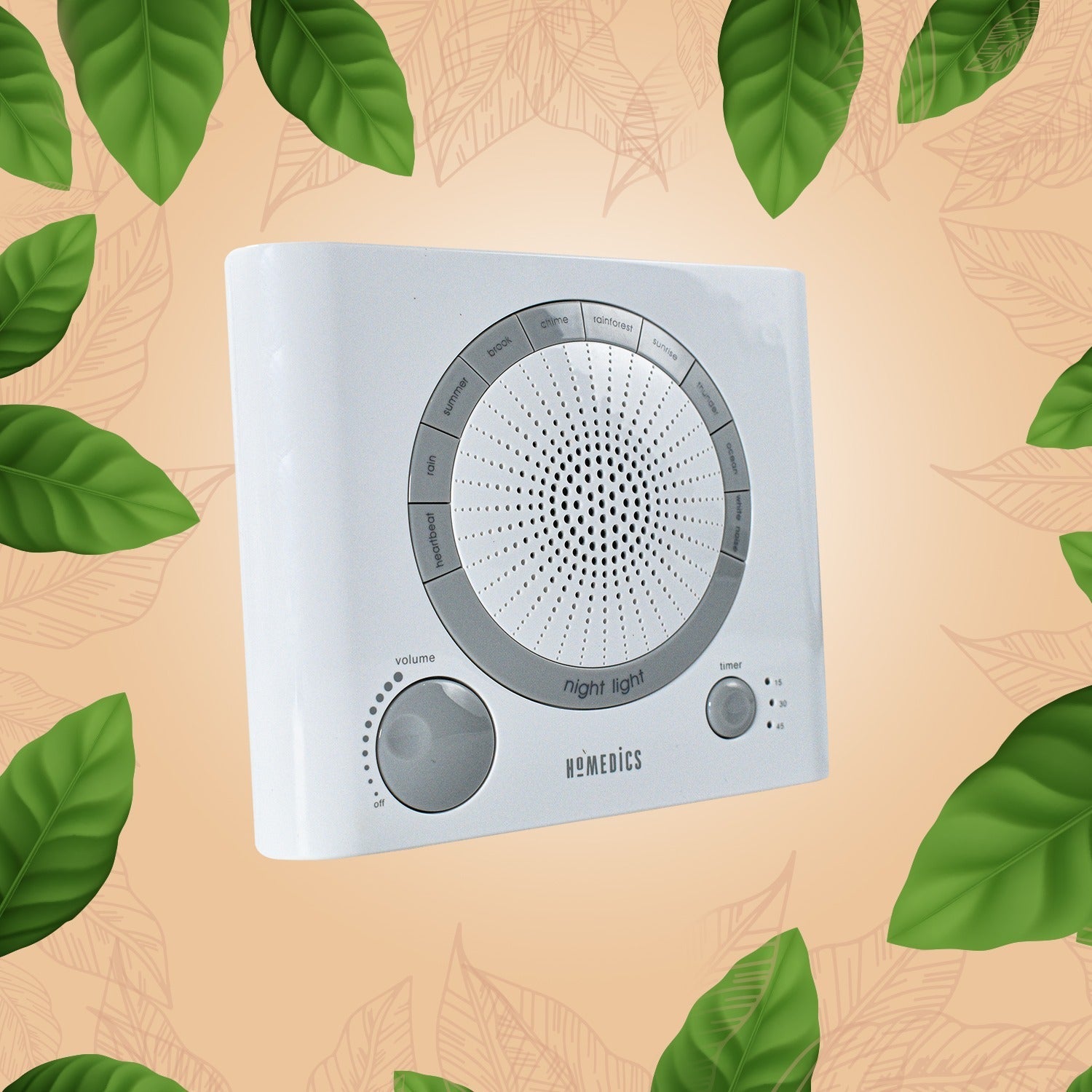 Sleep Therapy Noise Sound Therapy Machine with 8 High - Fidelity Soothing Sleeping , Anxiety , Stress Natural Sounds, Battery or Adaptor Charging Options, 3 Auto - Off Timer Option - infinityexculsivestore.com