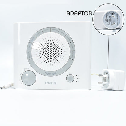 Sleep Therapy Noise Sound Therapy Machine with 8 High - Fidelity Soothing Sleeping , Anxiety , Stress Natural Sounds, Battery or Adaptor Charging Options, 3 Auto - Off Timer Option - infinityexculsivestore.com