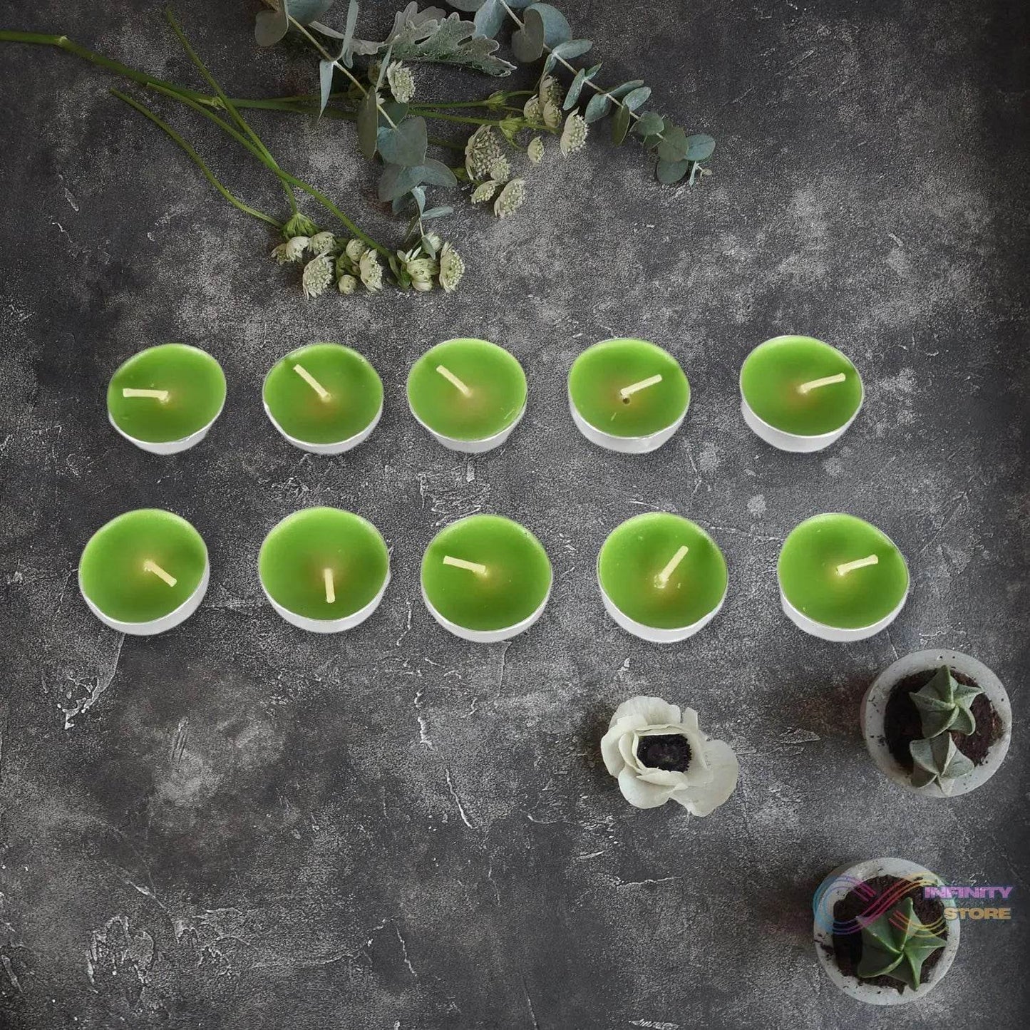 8-9 Hour Burning Diwali Candles for Home Decoration Smokeless Candles for Christmas Decorations Long Burning 8-9 Hour Unscented for Mood Dinners Parities Home Decoration Wedding Candle (10 Pc) - infinityexculsivestore.com