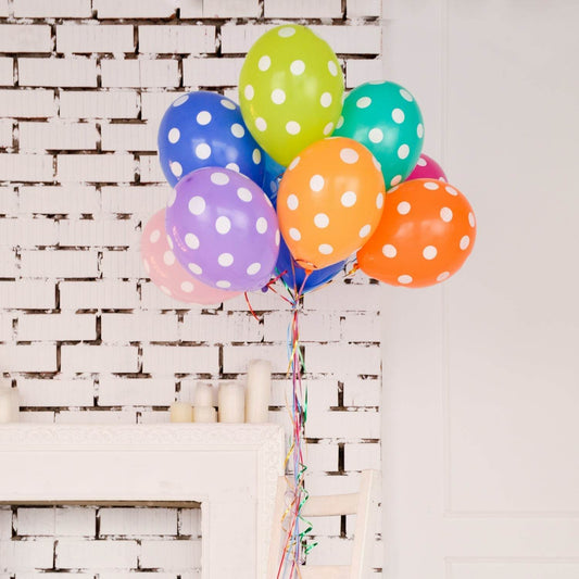 Colorful Balloons Kinds of Latex Balloons for Birthday / Anniversary / Valentine's / Wedding / Engagement Party Decoration Birthday Decoration Items for Kids Multicolor (20 Pcs Set) - infinityexculsivestore.com