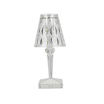 Romantic Crystal Table Lamp, Diamond Lamp, 16 Colors, 6 Brightness Level, Touch / Remote Control Switch, SUB Charging, Lampshade Night Light, Bedroom Bedside, Living Room Decoration - infinityexculsivestore.com