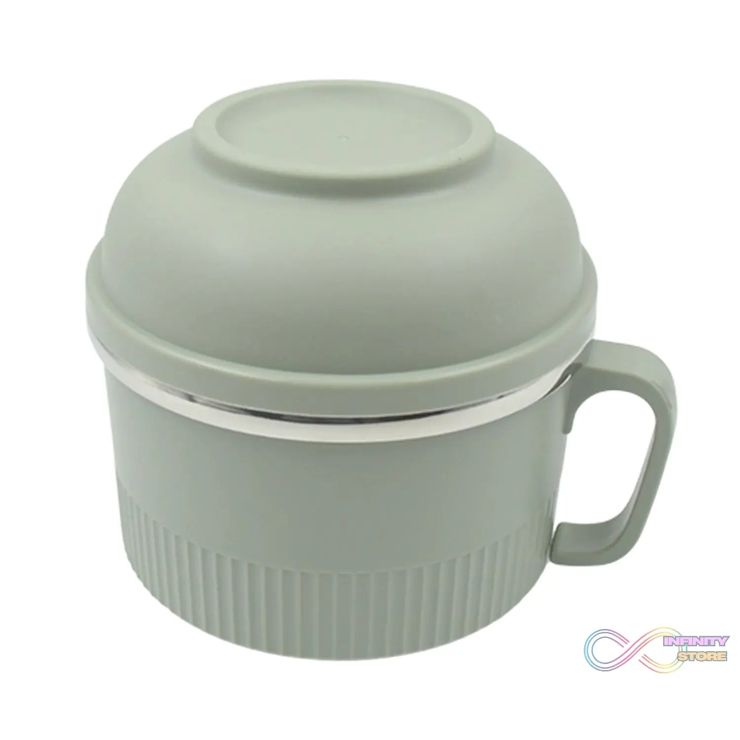 Vacuum Food Flask, Insulation Large Capacity Double Layer Structure Non Slip Labor Saving and Safe Stainless Steel Inner Tank Lunch Box/ Noodle Bowl for Camping Picnic for School Office Outdoor (1 Pc) - infinityexculsivestore.com