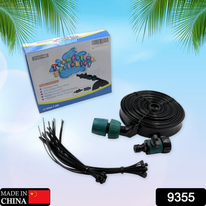 Trampoline Sprinkler for Kids - Outdoor Trampoline Water Sprinkler for Kids and Adults, Trampoline Accessories Sprinkler 39ft Long for Water Play, Games, and Summer Fun in Yards (39ft) - infinityexculsivestore.com