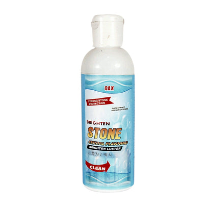 Stone Stain Remover Cleaner, Stone Crystal Plating Agent, Marble Stone Cleaner Polishes, Crystal Plating for Kitchen, Patio, Backyard Marble Cleaner and Polish (75 ML Approx / 1 pc) - infinityexculsivestore.com