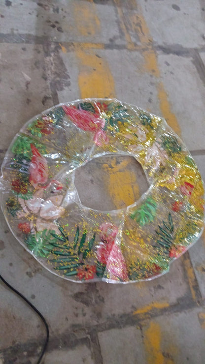Swim Ring, For children, Conveniently Portable, Feathers, Swimming Ring, For Water Play, For Beaches, Swimming, Summer Vacation, Outdoor Swimming Beach children Pool Water Fun Toys (1 Pc) - infinityexculsivestore.com