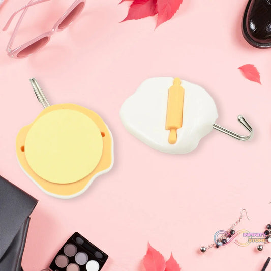 Multipurpose Strong Hook Self - Adhesive hooks for wall Heavy Duty Hook, Sticky Hook Household For Home, Decorative Hooks, Bathroom & All Type Wall Use Hook, Suitable for Bathroom, Kitchen, Office - infinityexculsivestore.com