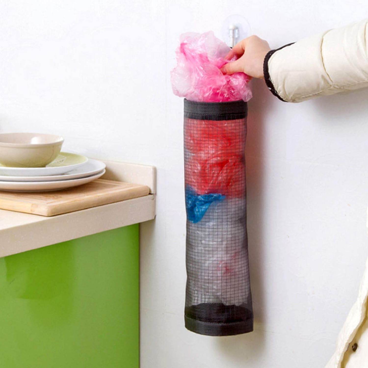 Hanging Waste Bag Holder, Garbage Bag Storage Bag, Widening Handle Hanging Sturdy for Store Garbage Bags Home Store Debris Kitchen, Bedroom Large Capacity for Restaurant (1 Pc) - infinityexculsivestore.com