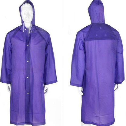 EVA Raincoat Protect Body Arms Legs, Waterproof Reusable Rain Poncho for Women Men Adult Kids Outdoor Traveling Eva Material Raincoat / Rain wear / Rain Suit for Outdoor Accessory (1pc) - infinityexculsivestore.com