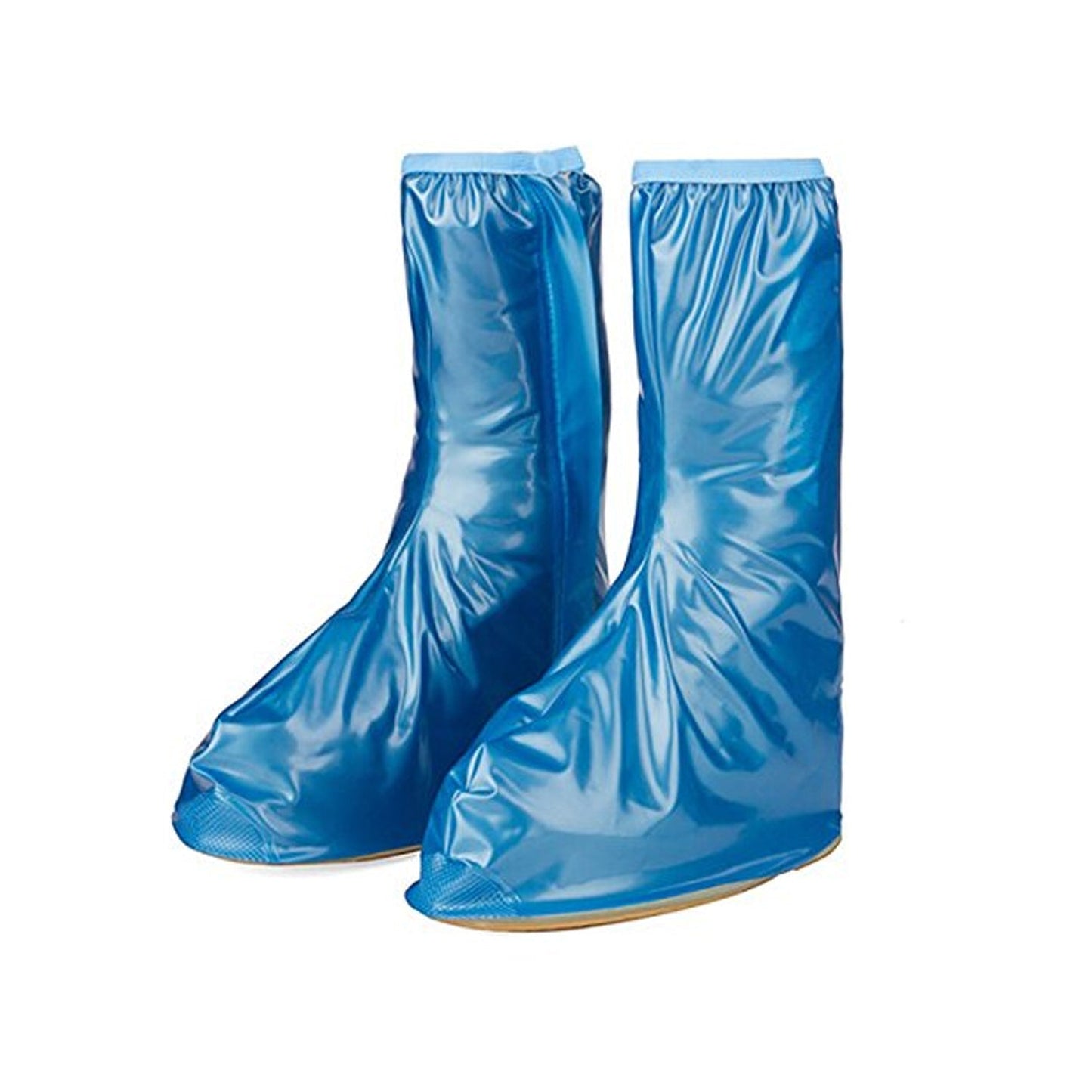 Plastic Shoes Cover Reusable Anti - Slip Boots Zippered Overshoes Covers Pink, Transparent Waterproof Snow Rain Boots for Kids/Adult Shoes, for Rainy Season Extra Large (XL Size1 Pairs) - infinityexculsivestore.com