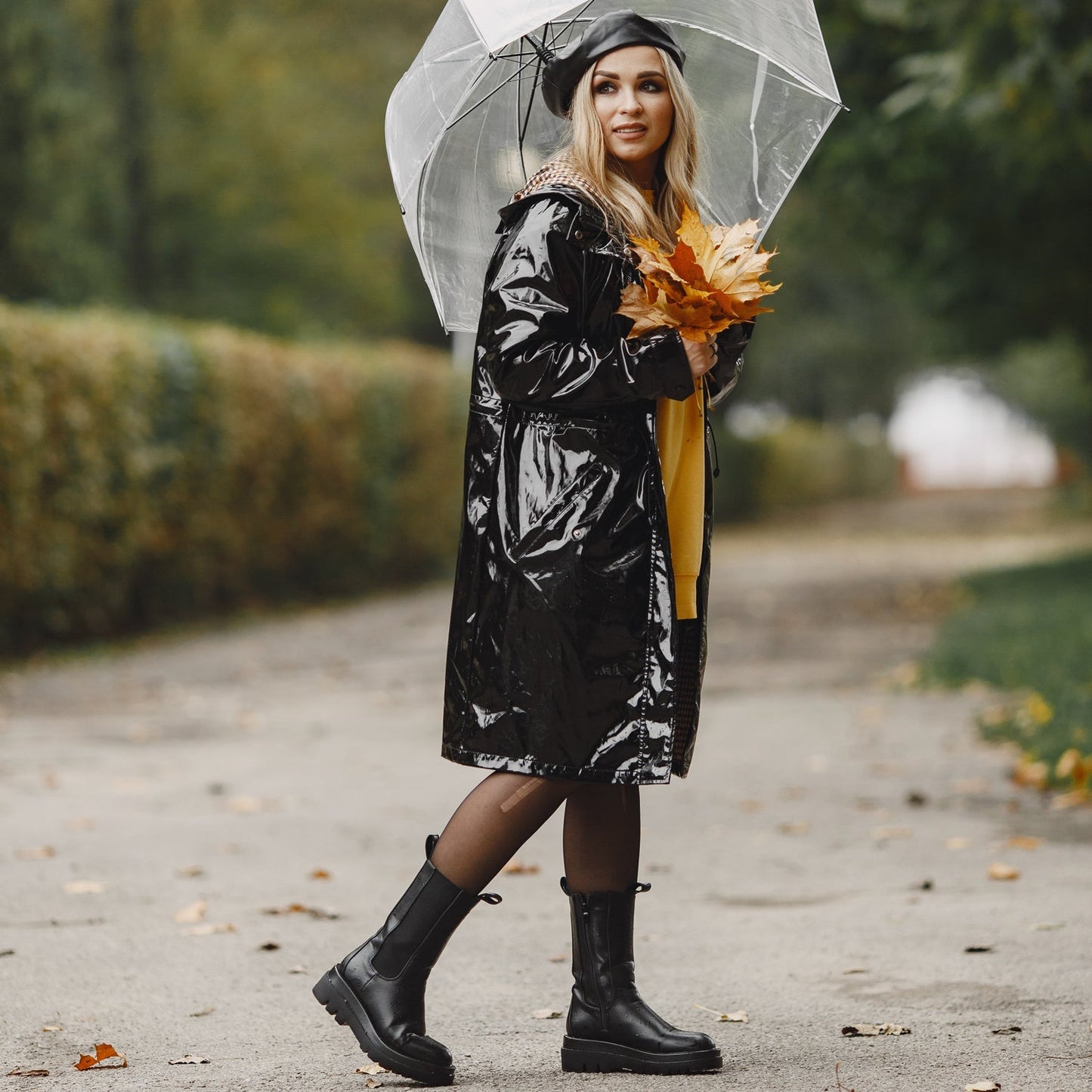 Plastic Shoes Cover Reusable Anti - Slip Boots Zippered Overshoes Covers Pink, Transparent Waterproof Snow Rain Boots for Kids/Adult Shoes, for Rainy Season Extra Large (XL Size1 Pairs) - infinityexculsivestore.com