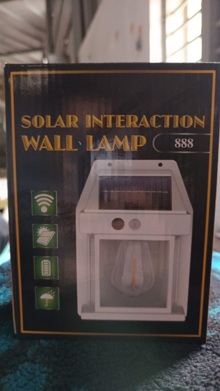 Solar Wall Lights / Lamp Outdoor, Wireless Dusk to Dawn Porch Lights Fixture, Solar Wall Lantern with 3 Modes & Motion Sensor, Waterproof Exterior Lighting with Clear Panel (1 Pc ) - infinityexculsivestore.com