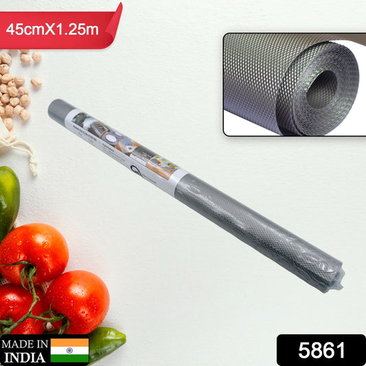 Multipurpose Anti - Slip Bathroom Kitchen Cabinet Drawer Shelf Mat Liner Sheets Roll, Fridge Mat, Table Mat Anti - Slip Super Strong Placement Mat for Fridge, Bathroom, Kitchen, Drawer, Shelf Liner (45cmx1.25m) - infinityexculsivestore.com