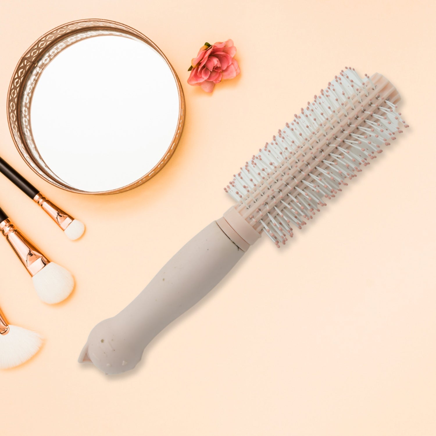 Massage Comb, Air Cushion Massage Hair Brush Ergonomic Matt Disappointment for Straight Curly Hair Cushion Curly Hair Comb for All Hair Types, Home Salon DIY Hairdressing Tool (1 Pc) - infinityexculsivestore.com