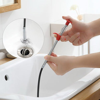 Multifunctional Cleaning Claw Pilpe Cleaner Drainage Block Remover Drain Spring Pipe Dredging Tool, Drain Cleaning Tool for Hair Drain Drain Cleaner Sticks drain pipe clearer (290 Cm) - infinityexculsivestore.com