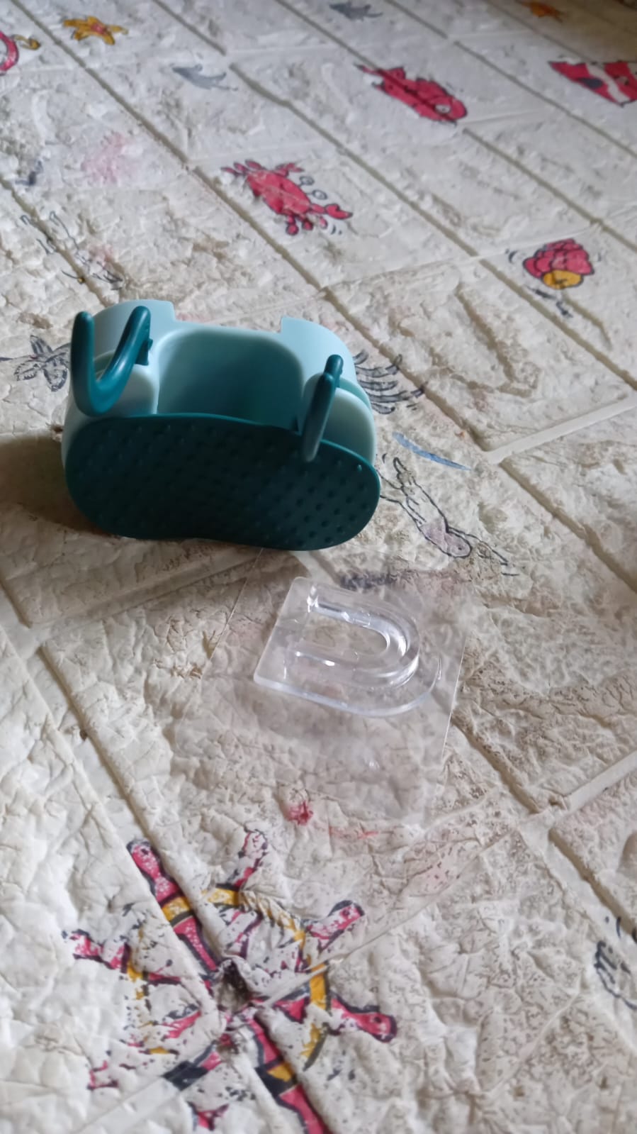 Multifunctional Cartoon Sticky Punch Free Mop Holder Wall Mounted Broom Organizer Cleaning Tools Holder Hanger, Self Adhesive Cute Cow Head Suction Cup Hanging Hook for Bathroom Kitchen (1 Pc) - infinityexculsivestore.com