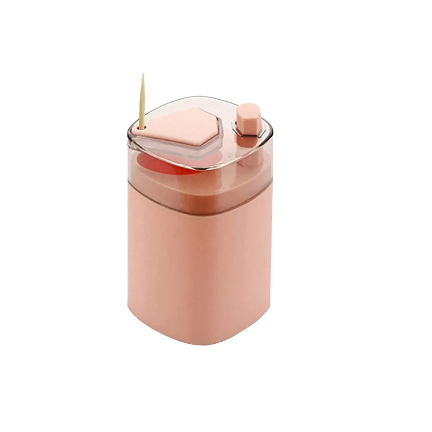 Toothpick Holder Dispenser, Pop - Up Automatic Toothpick Dispenser for Kitchen Restaurant Thickening Toothpicks Container Pocket Novelty, Safe Container Toothpick Storage Box. - infinityexculsivestore.com