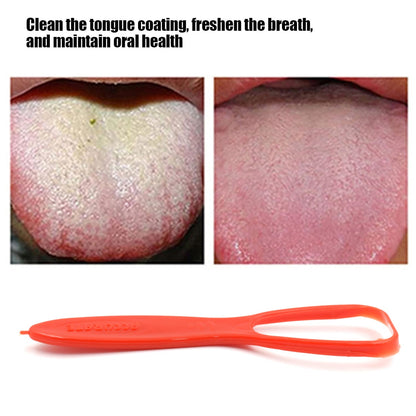 Plastic Tongue Cleaner For Kids & Adults | Tongue Scraper For Bad Breath, Maintain Oral Hygiene for Daily Use | for Fresh Breath & Bacteria Removal | Improved Taste Plastic With Handle Tongue Cleaner (1 Pc ) - infinityexculsivestore.com