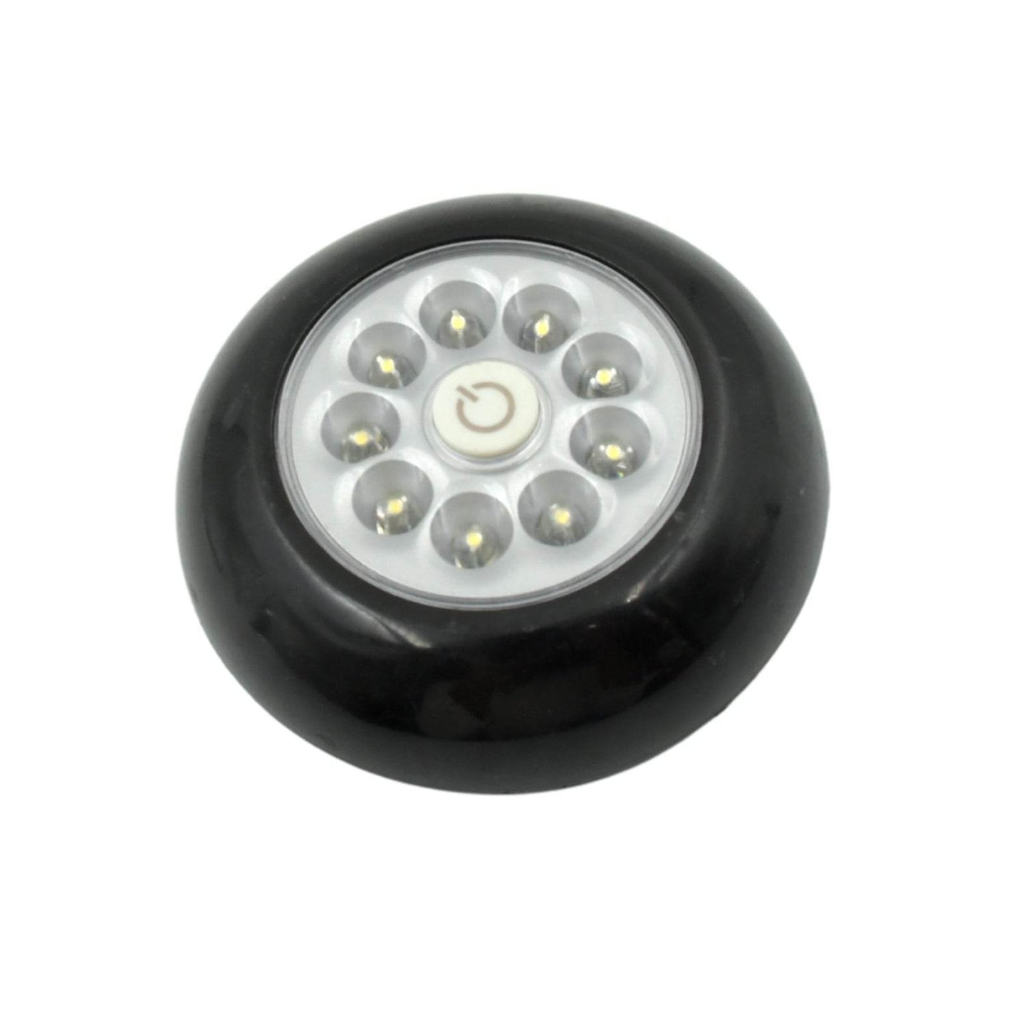 9 LED Touch Light Closet Light Battery Powered Stick-on Anywhere Puck Lights with New Strong Adhesive for Cabinet, Stair, Bedroom, Kitchen Night Light Stick Tap Night ( Battery Not Included / 1 Pc ) - infinityexculsivestore.com