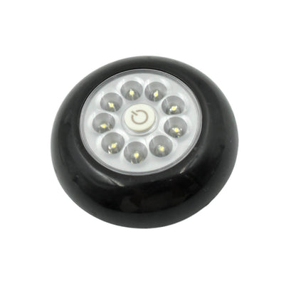 9 LED Touch Light Closet Light Battery Powered Stick-on Anywhere Puck Lights with New Strong Adhesive for Cabinet, Stair, Bedroom, Kitchen Night Light Stick Tap Night ( Battery Not Included / 1 Pc ) - infinityexculsivestore.com