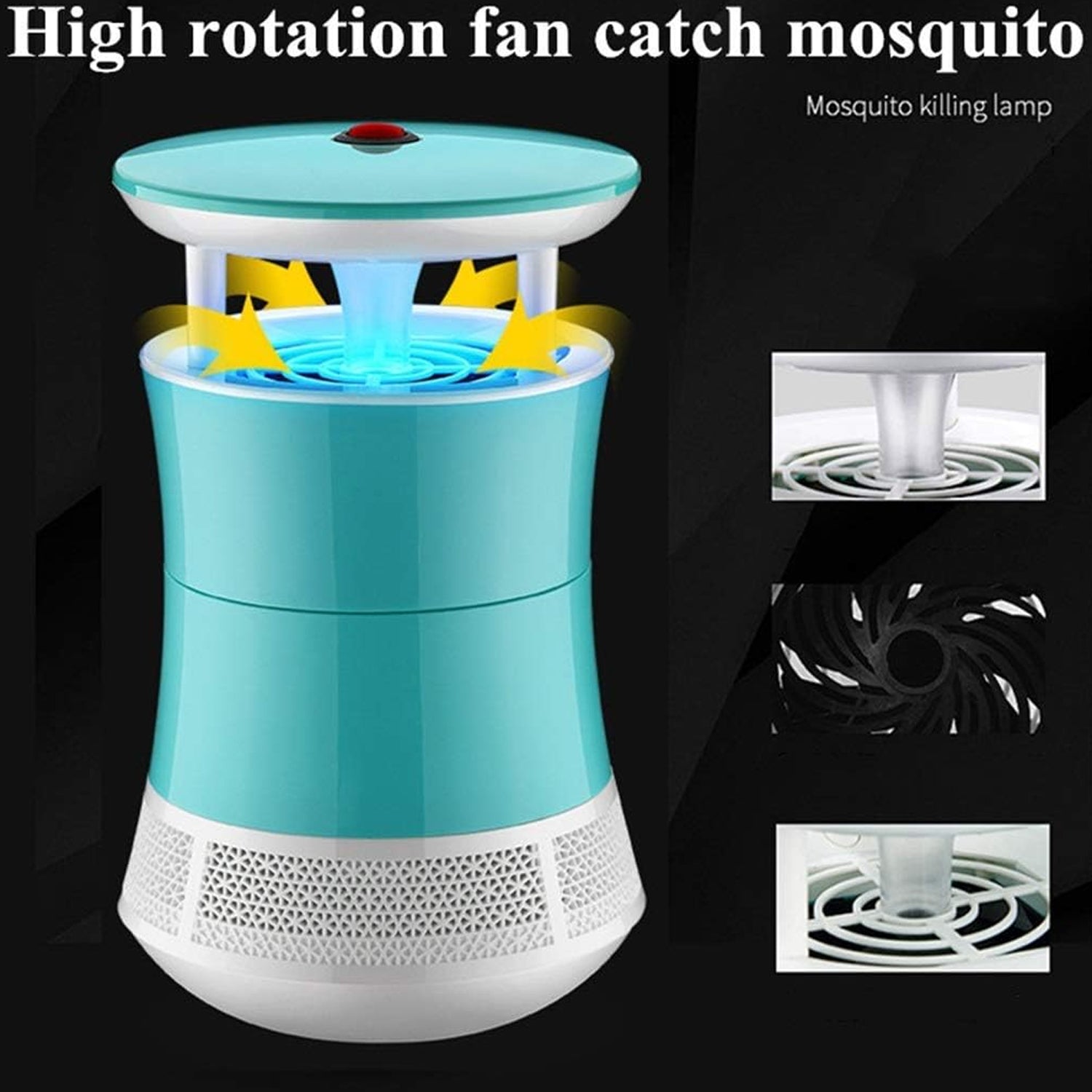 Mosquito Killer Machine, Electronic Indoor Insect Killer Lamp, Bug Bedroom Mute Radiation - free Portable Fly Insect Killer Light For Home & Commercial Use. Mosquito killer lamp. - infinityexculsivestore.com