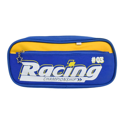 Pencil Pouch With Zipper (1 Pc / 2 Compartment) - infinityexculsivestore.com