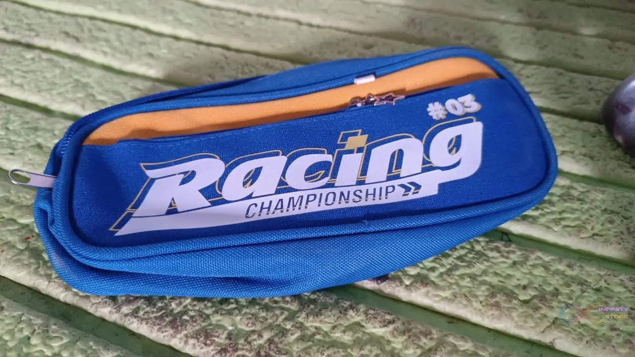 Pencil Pouch With Zipper (1 Pc / 2 Compartment) - infinityexculsivestore.com