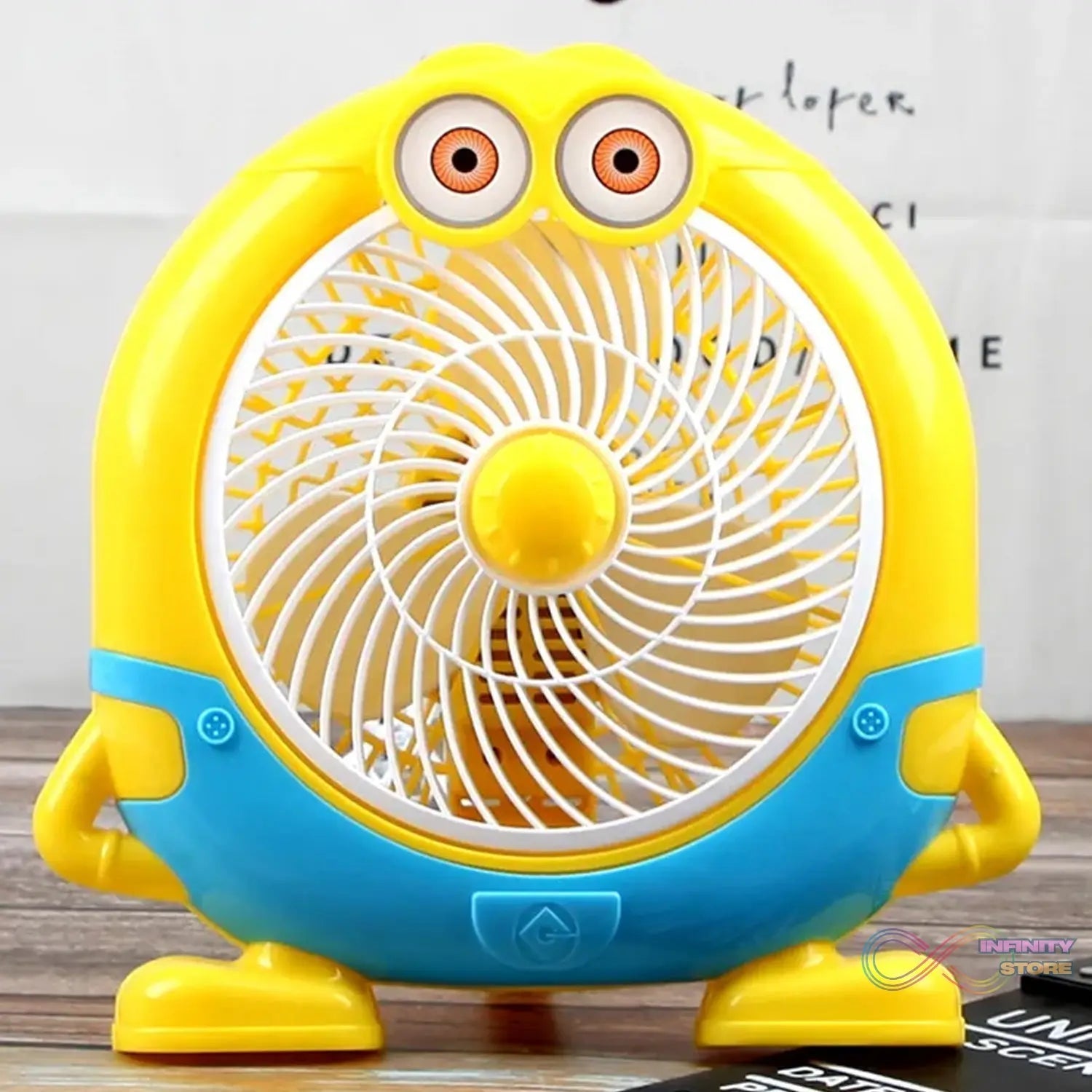 plastic cute mini electric usb fan desk fan for children ( Battery Not Include) - infinityexculsivestore.com