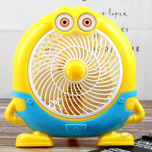 plastic cute mini electric usb fan desk fan for children ( Battery Not Include) - infinityexculsivestore.com