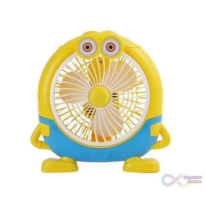 plastic cute mini electric usb fan desk fan for children ( Battery Not Include) - infinityexculsivestore.com