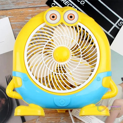 plastic cute mini electric usb fan desk fan for children ( Battery Not Include) - infinityexculsivestore.com