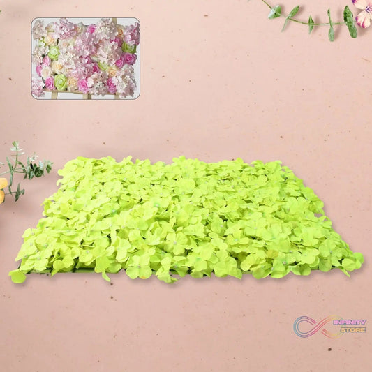 Plastic Wall Artificial Flowers Plant Base (60×40 CM / 1 Pc) - infinityexculsivestore.com
