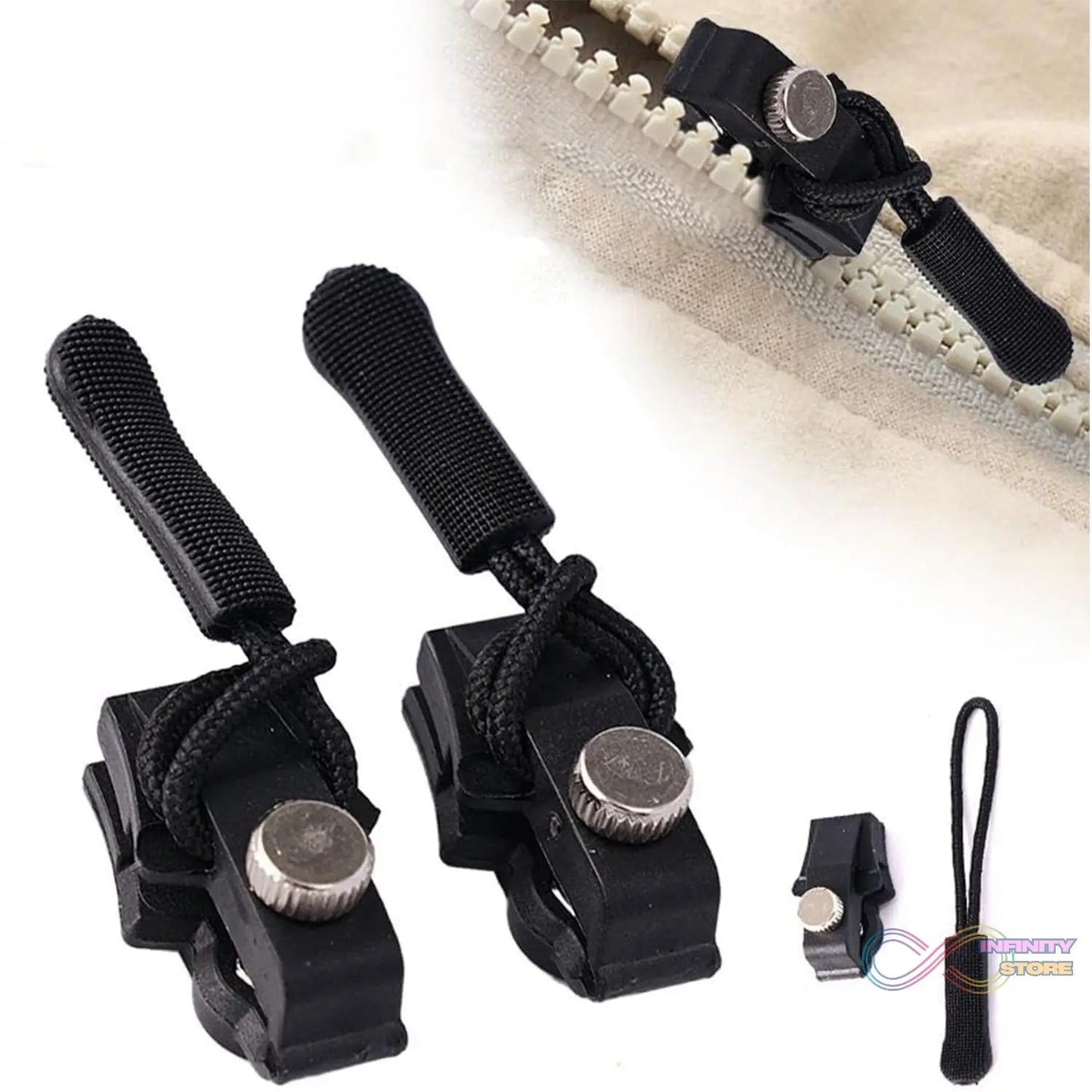 Portable Universal Detachable Zipper Slider (1 Pc / Big) - infinityexculsivestore.com