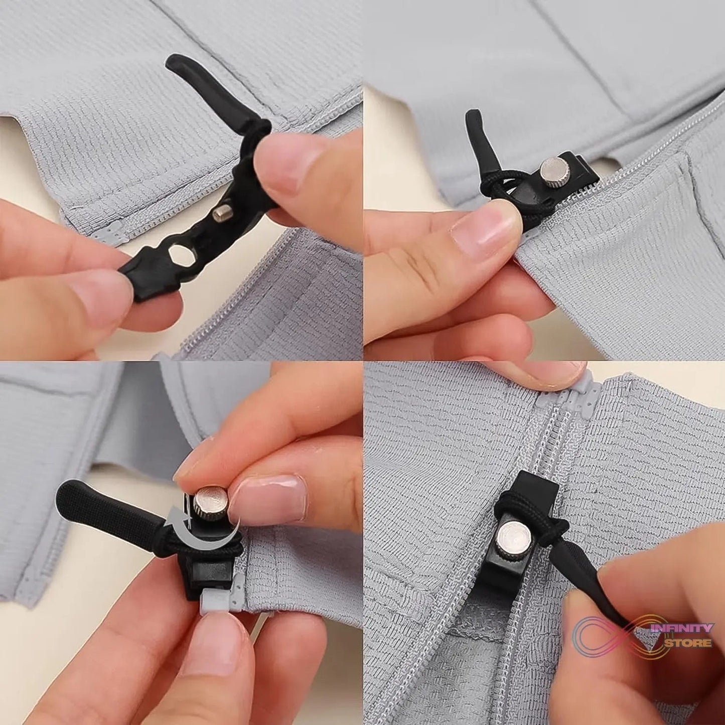 Portable Universal Detachable Zipper Slider (1 Pc / Big) - infinityexculsivestore.com