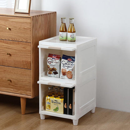 Multipurpose Storage Cabinet, Storage Solutions plastic drawers || Multi Layer Wardrobe Storage Drawers || Foldable Multipurpose Drawer Units For Kitchen, Bathroom, Bedroom, Cloth (2 Layer) - infinityexculsivestore.com