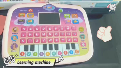 Learning Educational Computer Kids Piano Laptop with LED Screen & Music
