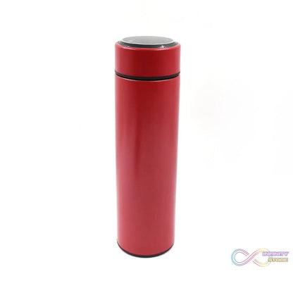 Printed Smart Vacuum Insulated Water Bottle with LED Temperature Display (1 Pc / 500 ML Approx / Multicolor) - infinityexculsivestore.com