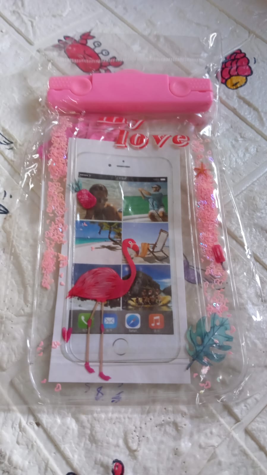 Mix Color Dust Proof rain Pouch Waterproof Plastic Mobile Cover With Belt Waterproof Phone Pouch, Large Phone Waterproof Case Underwater Dry Bag for All Android and iPhone Models - infinityexculsivestore.com
