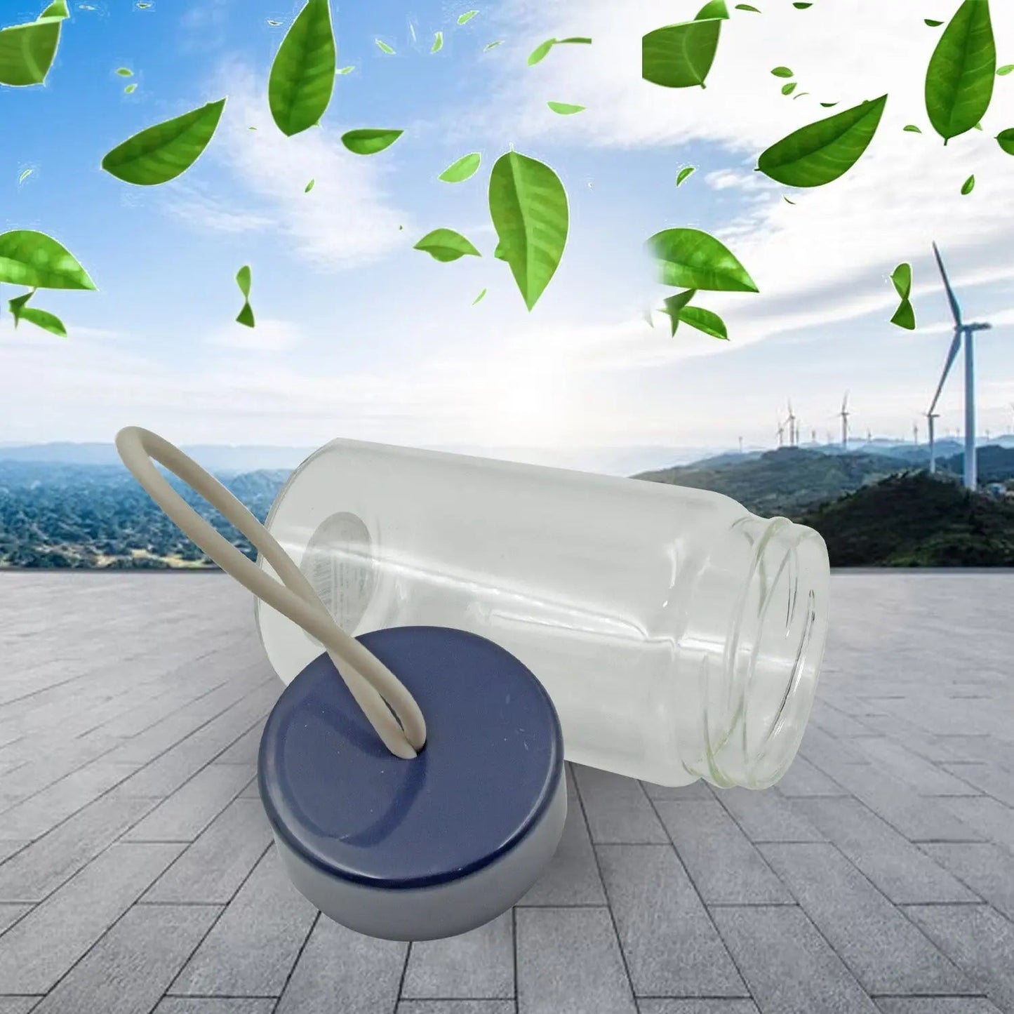 Outdoor Sport Glass water bottle 350ml leak proof BPA - free for travel cold and hot water glass water bottle with daily water intake for gym and children, Home, Travel, Office Use - infinityexculsivestore.com