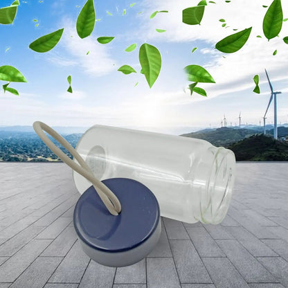 Outdoor Sport Glass water bottle 350ml leak proof BPA - free for travel cold and hot water glass water bottle with daily water intake for gym and children, Home, Travel, Office Use - infinityexculsivestore.com