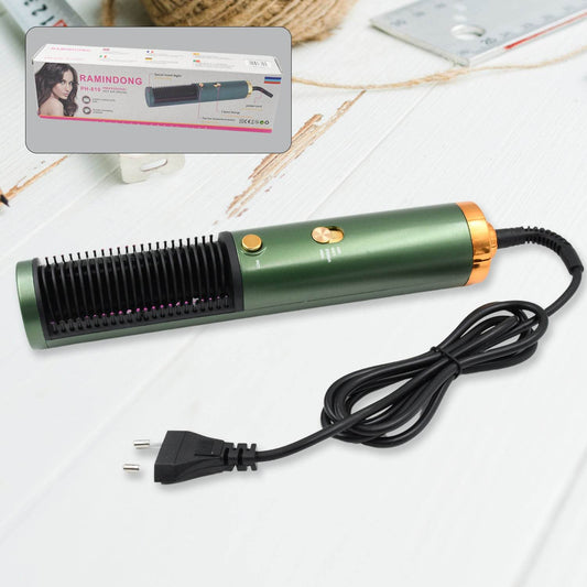 Hair Straightener Comb, Anti Scald Hot Comb Negative Ion Hair Straightener Brush Straightener 3 Gear Constant Temperature for Quick and Professional Hair Salon at Home (1200w) - infinityexculsivestore.com