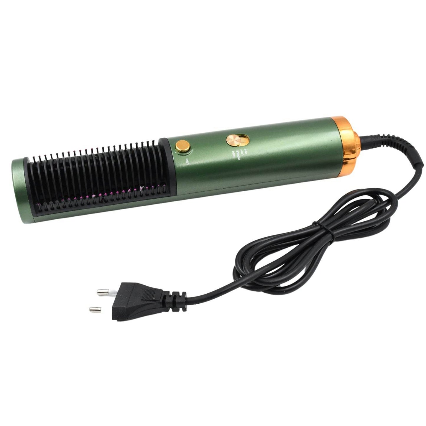 Hair Straightener Comb, Anti Scald Hot Comb Negative Ion Hair Straightener Brush Straightener 3 Gear Constant Temperature for Quick and Professional Hair Salon at Home (1200w) - infinityexculsivestore.com