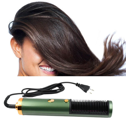 Hair Straightener Comb, Anti Scald Hot Comb Negative Ion Hair Straightener Brush Straightener 3 Gear Constant Temperature for Quick and Professional Hair Salon at Home (1200w) - infinityexculsivestore.com