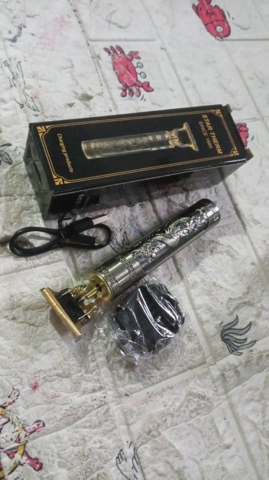 Hair Trimmer for Men Hair Style Trimmer, Professional Hair Clipper, Electric Shaving machine dry shaving for men - hair shaving and trimming beard With 4 adjustable blade clipper, Oil, Cleaning Brush - infinityexculsivestore.com