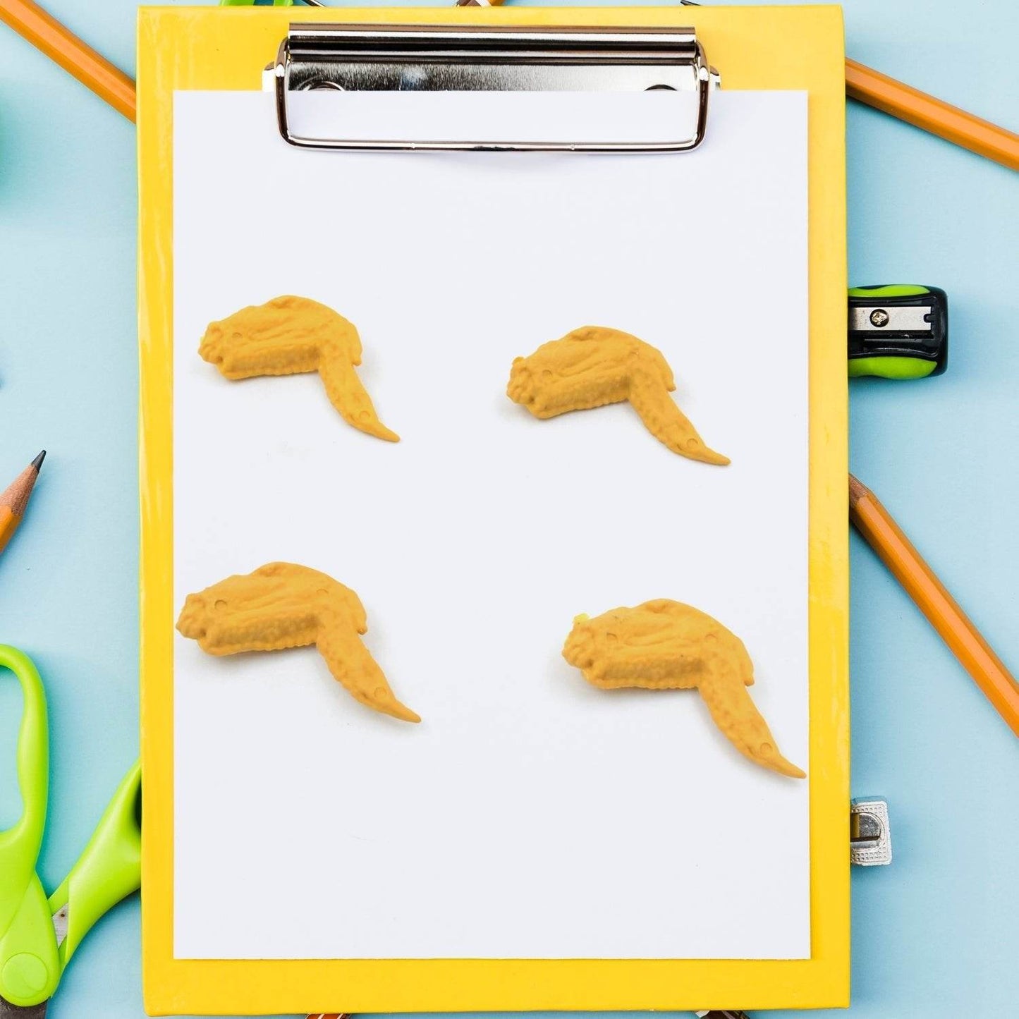 Cute Erasers, Pencil Eraser, Chicken Wings Chicken Legs Eraser Student School Supplies Gifts Chicken Rubber Drawing Small Eraser Office Accessory Fun Back to School Supplies Gifts Party Favor for Kids Adults Students (8 Pcs Set) - infinityexculsivestore.com