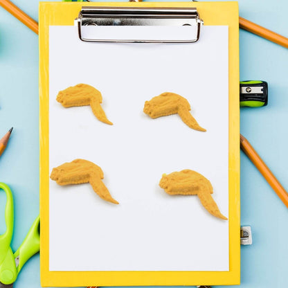 Cute Erasers, Pencil Eraser, Chicken Wings Chicken Legs Eraser Student School Supplies Gifts Chicken Rubber Drawing Small Eraser Office Accessory Fun Back to School Supplies Gifts Party Favor for Kids Adults Students (8 Pcs Set) - infinityexculsivestore.com