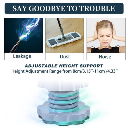 Washing machine support, anti vibration washing machine support adjustable washer anti vibrasion pads, washer & dryer pedestals, Washing Machine Accessory Anti - Skid Pad PVC Lifting Pad Non - Slip ( 4 Pc Set | 1Pc ) - infinityexculsivestore.com