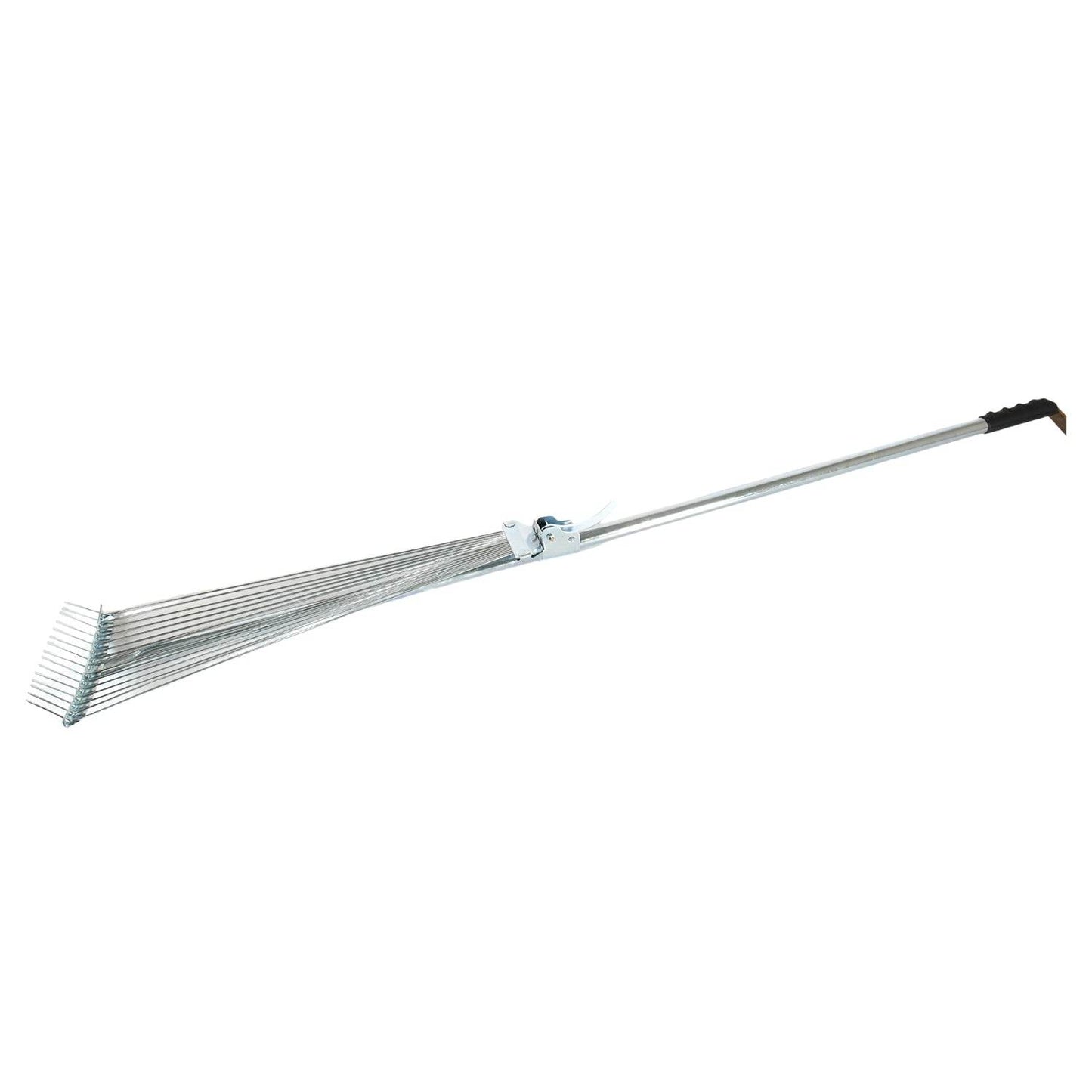115-152 CM Rake for Gardening, Stainless Steel Telescopic Garden Rake for Quick Clean Up of Lawn and Yard, Adjustable Rake Claws Spacing Garden Broom with Long Handle for Clean Leaves (MOQ :- 12 pc) - infinityexculsivestore.com