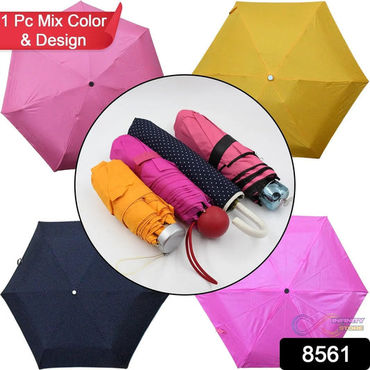 Umbrella Summer Sun and Rain Protection Foldable Cute Umbrella || UV Protection Rain Sun Umbrella || Travel Accessories || Umbrella for Children, Girls, and Boys (1 Pc / Mix Color / Design)  - infinityexculsivestore.com