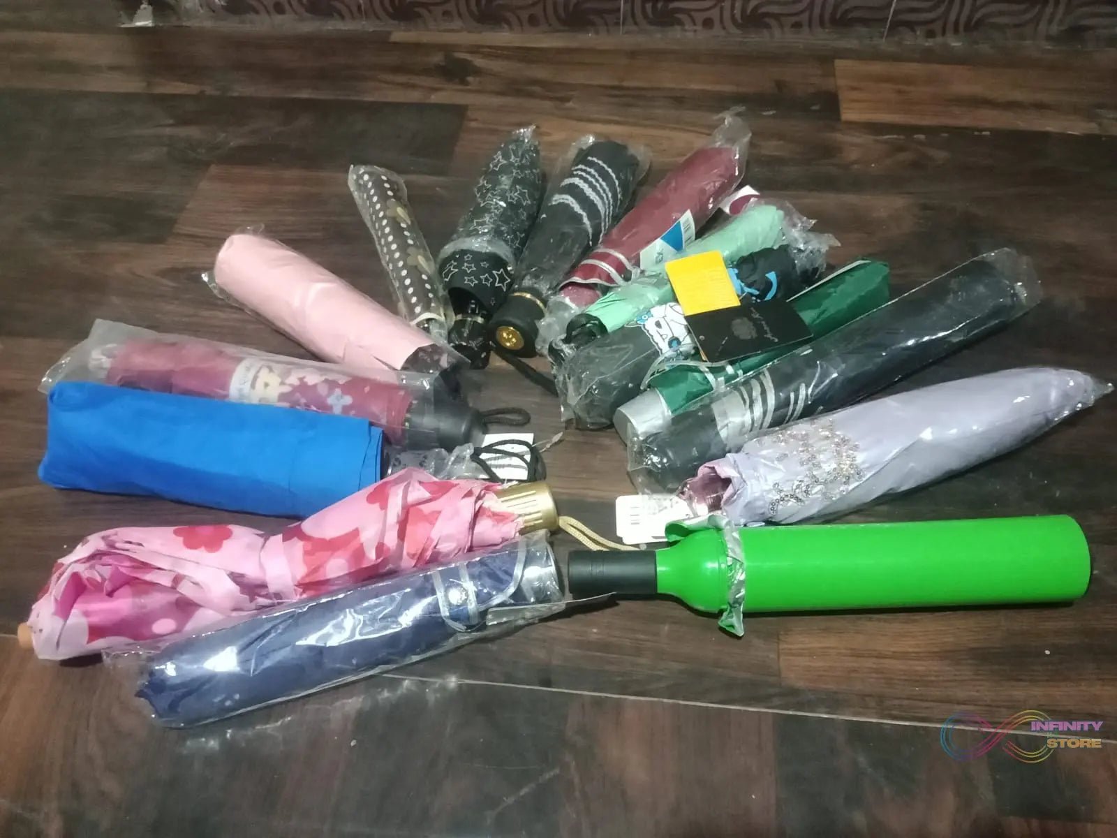Umbrella Summer Sun and Rain Protection Foldable Cute Umbrella || UV Protection Rain Sun Umbrella || Travel Accessories || Umbrella for Children, Girls, and Boys (1 Pc / Mix Color / Design)  - infinityexculsivestore.com