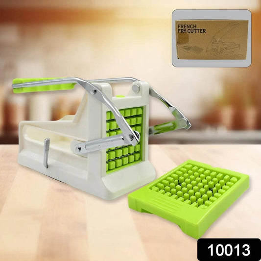 French Fry Cutter, Great with Vegetables, Potato Fries Cutter Professional Vegetable Cutter Stainless Steel Cutter Potato, Onions, Carrots, Cucumbers, Fruits Potato Cutter (1 pc) - infinityexculsivestore.com